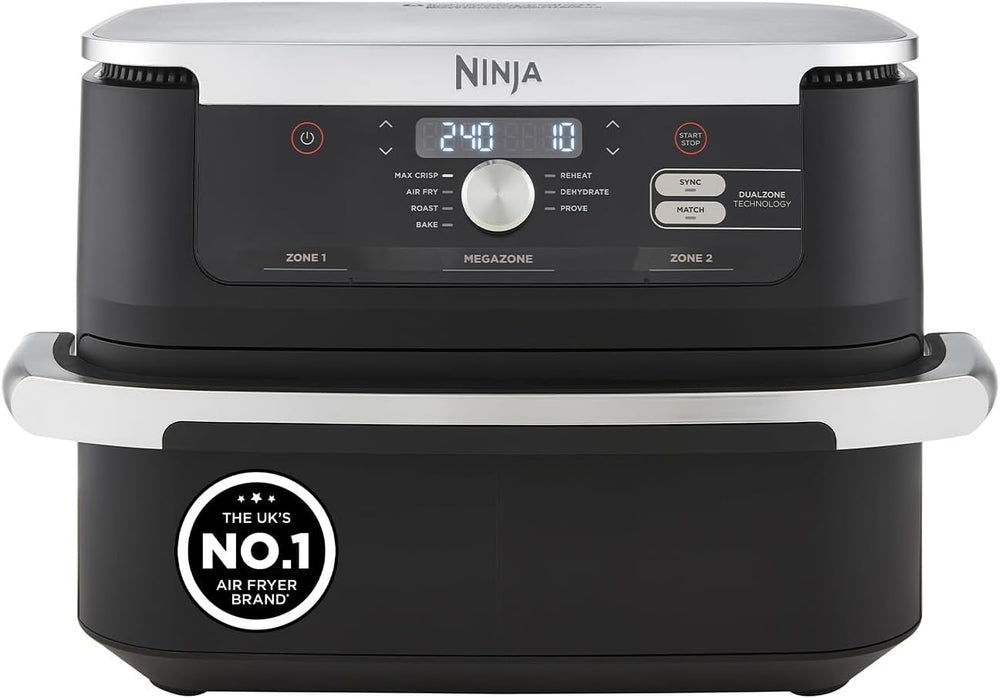 Ninja Foodi FlexDrawer 7-in-1 Air Fryer, Dual Zone, Black AF500UK