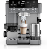 Ninja Luxe Premier 3-in-1 Coffee Machine, Silver ES601UK