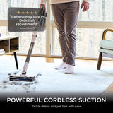 Shark PowerPro Pet Cordless Stick Vacuum Cleaner, Java Metallic, IZ380UKT