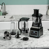 Ninja 3-in-1 Food Processor & Blender with Auto-iQ, Black BN800UK