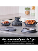 Ninja CRISPi 4-in-1 Portable Air Fryer, Cyberspace Blue FN101UKGY